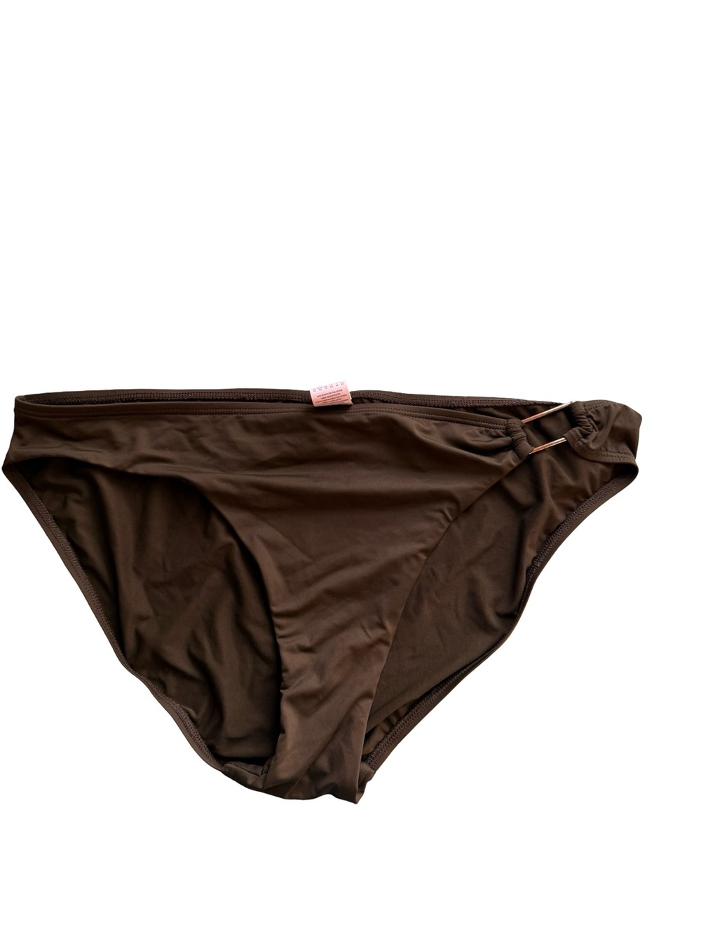 Ralph Lauren Olive Bikini Bottom with Side Ring Accent Size 12 Swim Beach